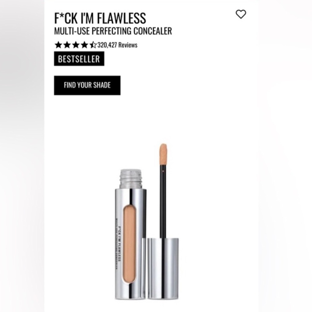 NWT IL MAKIAGE Make-up “F*ck I’m Flawless” Shade 2.5 Perfecting Concealer
